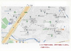 令和５年６月１８日（日）バーベキュー地図